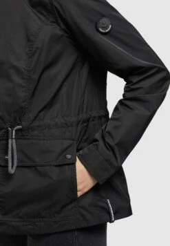 Khujo Debby - Lichte Jas - Schwarz -Geselecteerde Modieuze Dameskledingwinkels daaa17ac7e814fddaa9d727c92a07871