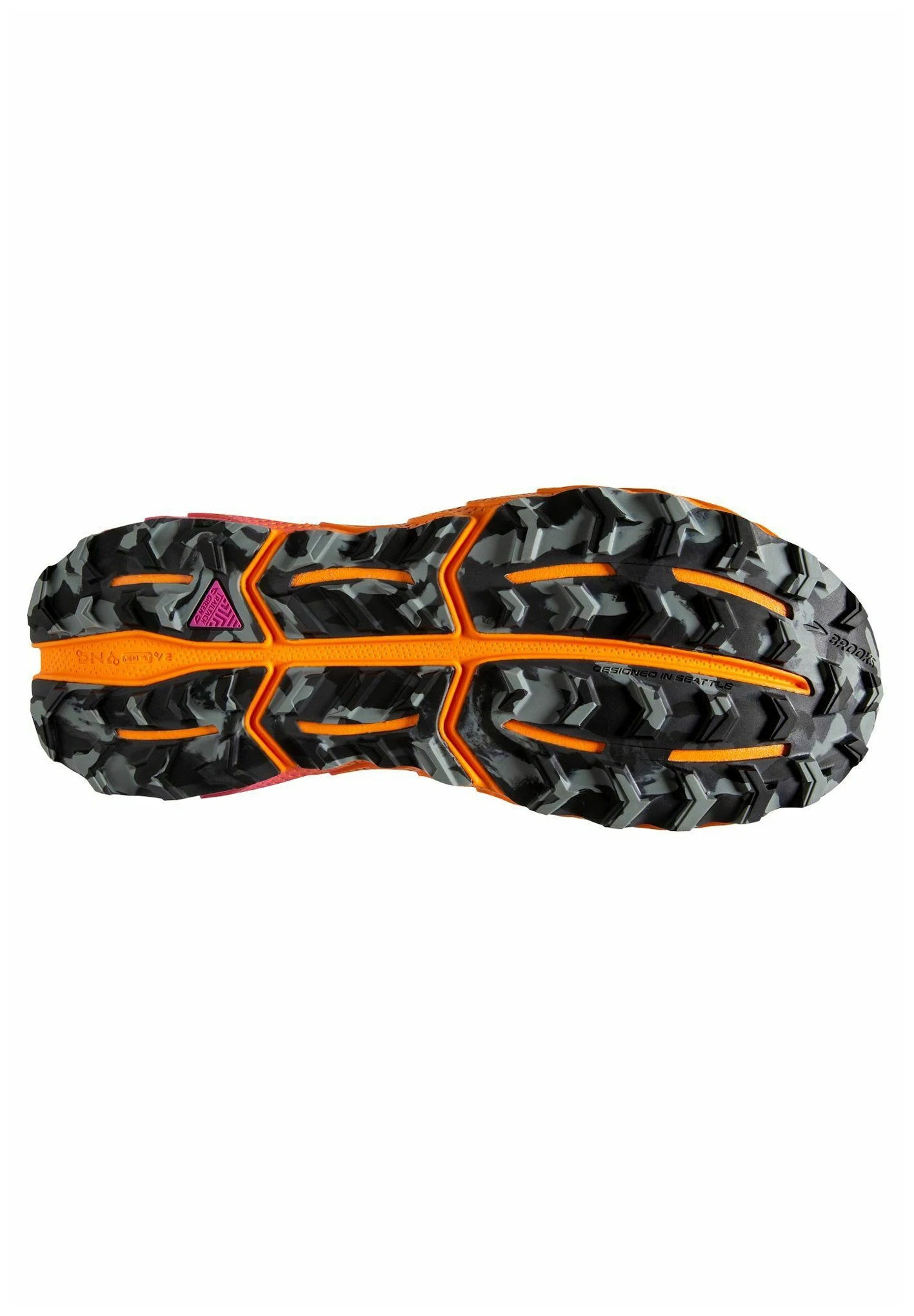 BROOKS Cascadia 17 - Trail Hardloopschoenen - Primer Ebony Oriole 5 BROOKS Cascadia 17 - Trail Hardloopschoenen - Primer Ebony Oriole - Afbeelding 5