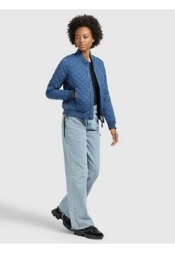 Khujo Monza - Jas - Blau -Geselecteerde Modieuze Dameskledingwinkels e10abff500f74c5b8d7c89599e3e99c0