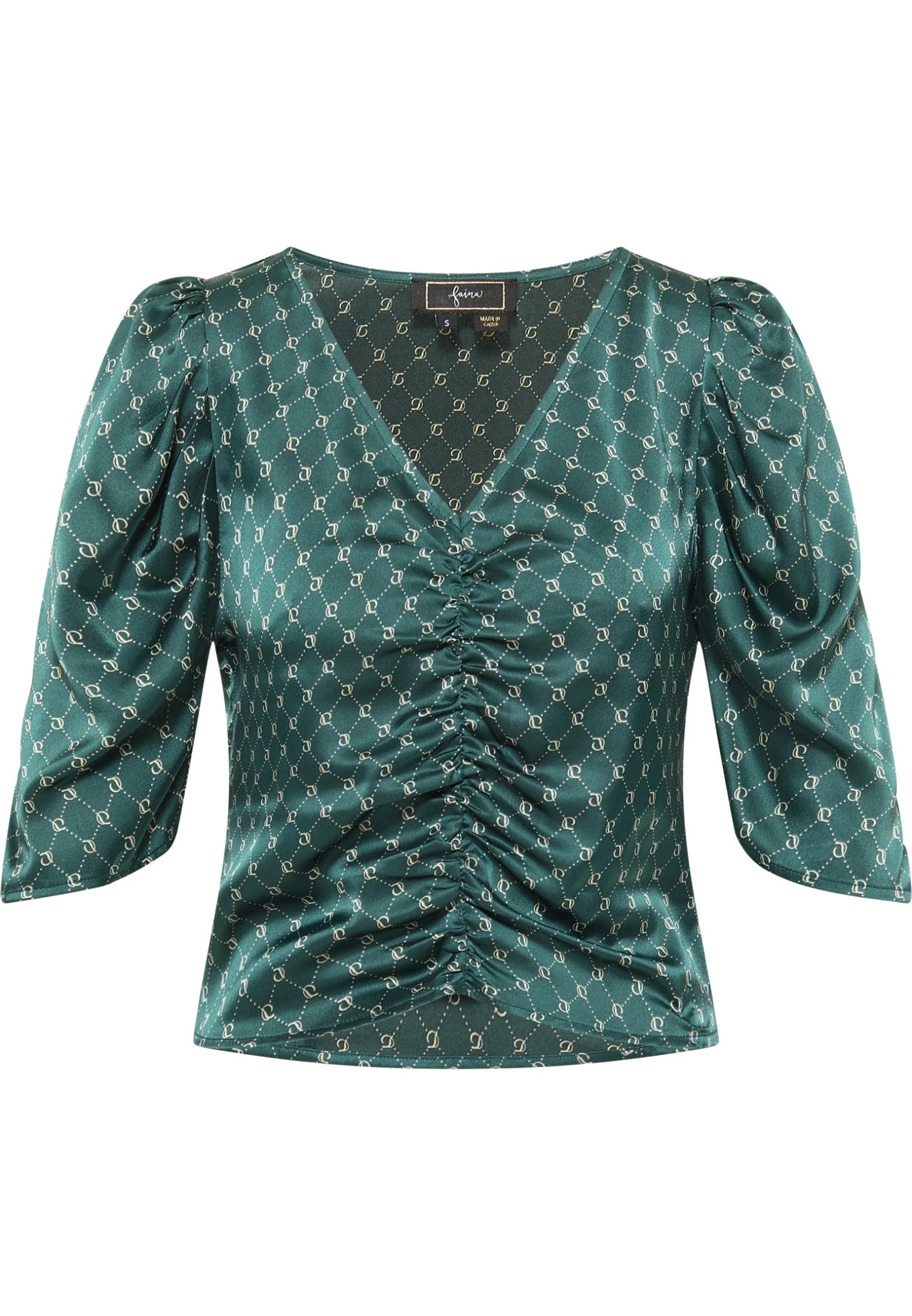 Faina Naemi - Blouse - Grün 5 Faina Naemi - Blouse - Grün - Afbeelding 5