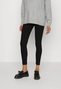 Mamalicious Mllucy - Legging - Black Denim