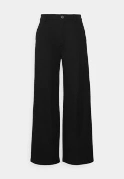 Petite Tailored Wide Leg Trouser - Broek - Black -Geselecteerde Modieuze Dameskledingwinkels ea854205ed314a73bc343208bc7569f5