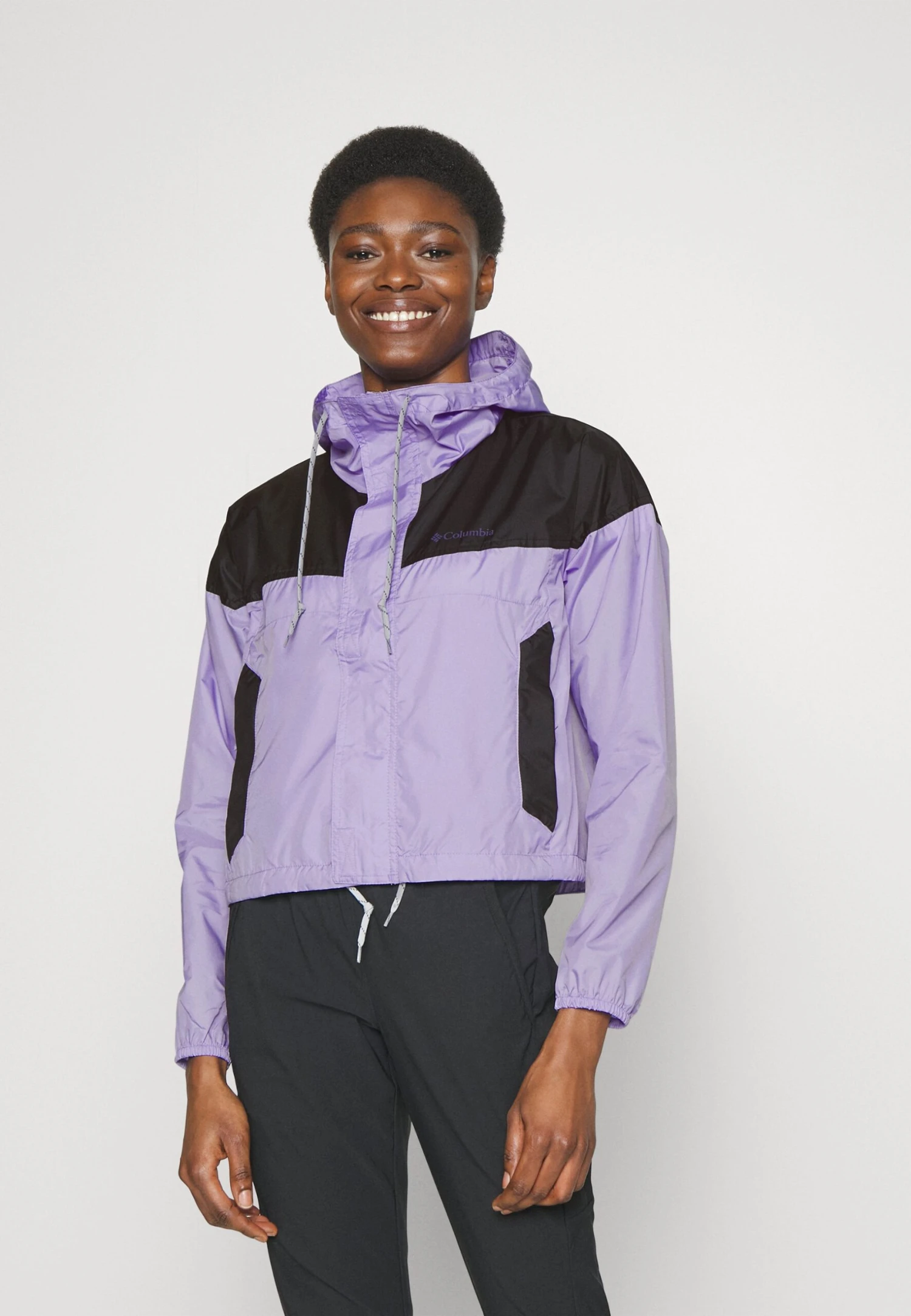 Columbia Flash Challenger™ Cropped - Outdoorjas - Frosted Purple 1 Columbia Flash Challenger™ Cropped - Outdoorjas - Frosted Purple
