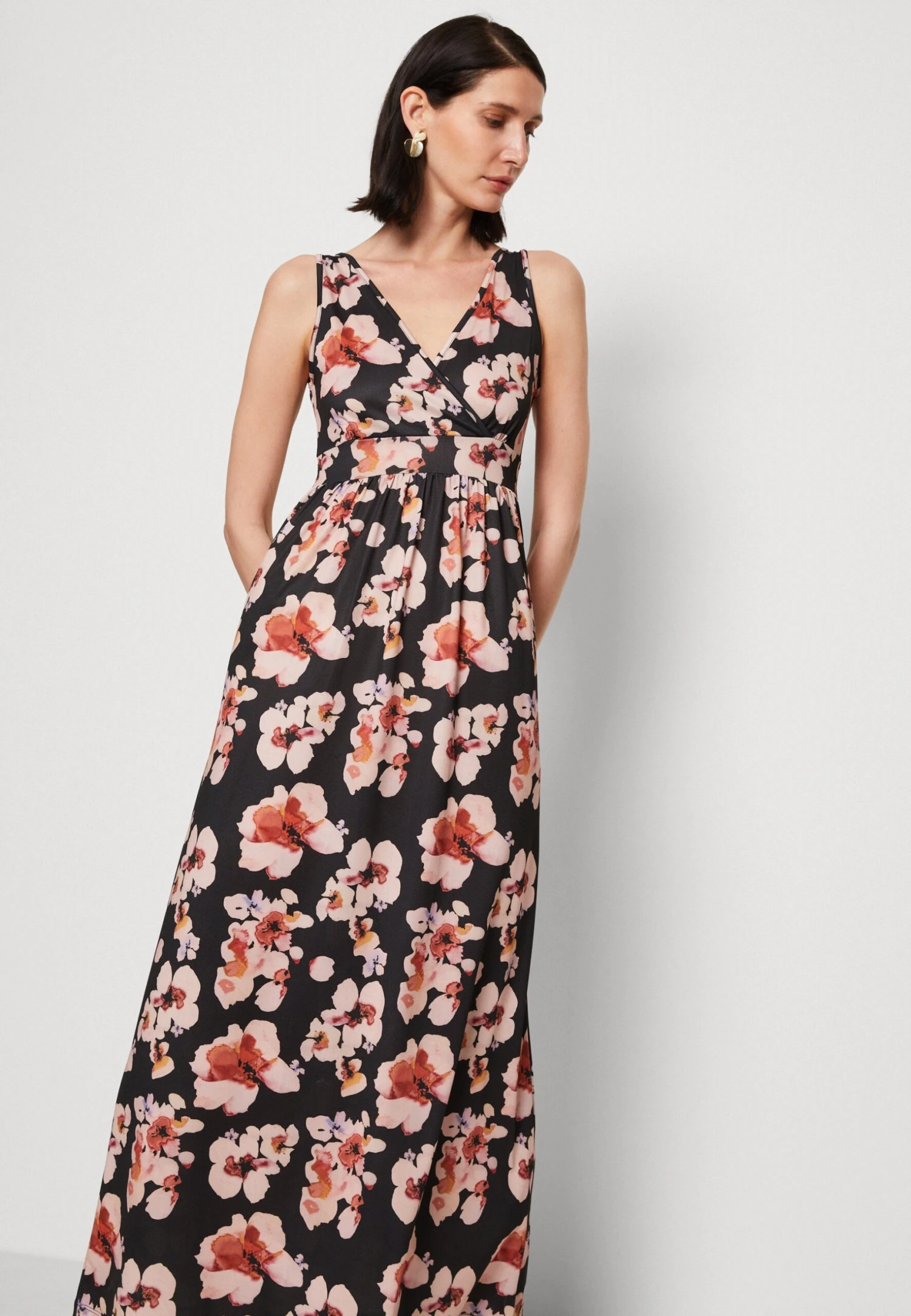Anna Field Maxi-Jurk - Black/Pink/Multicoloured 6 Anna Field Maxi-Jurk - Black/Pink/Multicoloured - Afbeelding 6