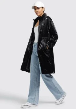 Khujo Marthe - Regenjas - Schwarz -Geselecteerde Modieuze Dameskledingwinkels f155c0cb451f417fb36a11da06e440be