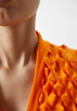 Spiky Cardigan - Vest - Orange -Geselecteerde Modieuze Dameskledingwinkels f2216bb1730a4e8f95c5a1e8572e8e08