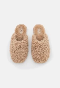 Ugg Maxi Curly Slide - Pantoffels - Sand -Geselecteerde Modieuze Dameskledingwinkels f453644d60ea4dbbbff756127bea6510