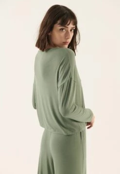 Anna Field Wide Leg - Pyjama - Khaki -Geselecteerde Modieuze Dameskledingwinkels f822bc0fd7e24ac0abfae70231ef355d