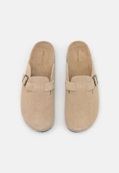 Pier One Leather Unisex - Pantoffels - Beige -Geselecteerde Modieuze Dameskledingwinkels fb9c0aed91d14aa2a90f9e1af6a1df5d
